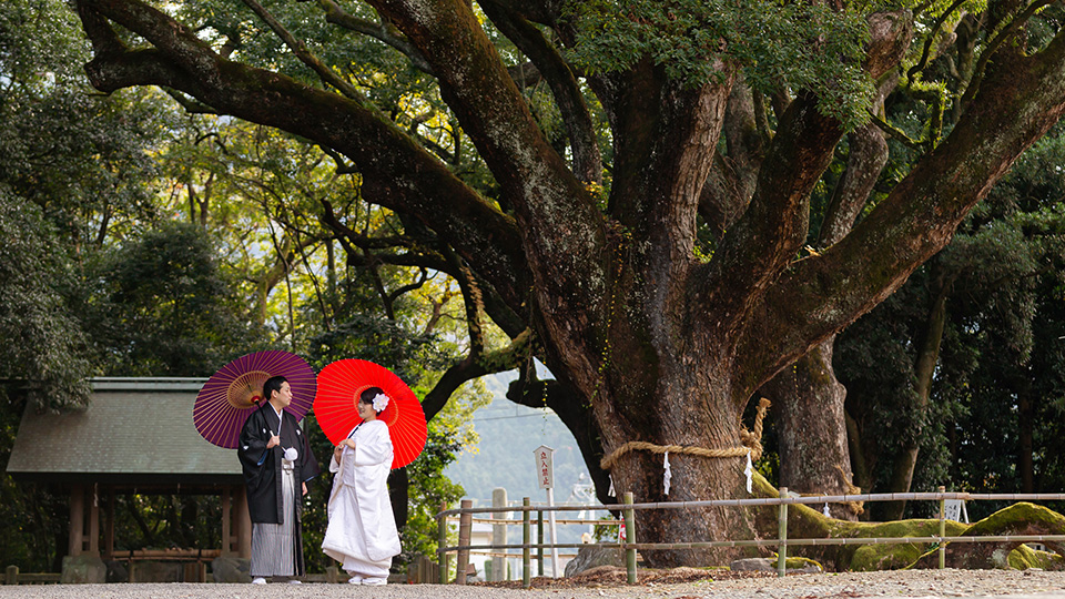 フォトウエディング伊曽乃神社